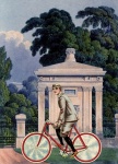 Vintage Boy Cycling