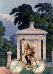 Vintage Boy Cycling