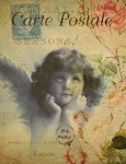 Vintage Postcard Beautiful Child