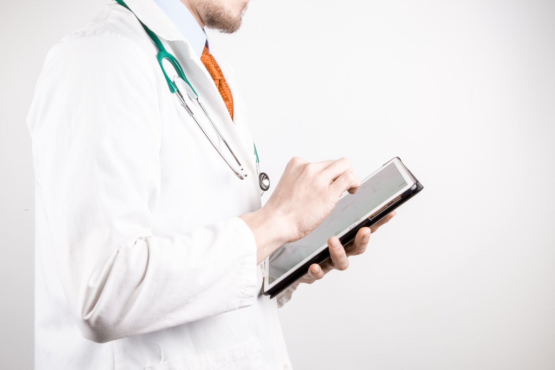 Doctor With Tablet