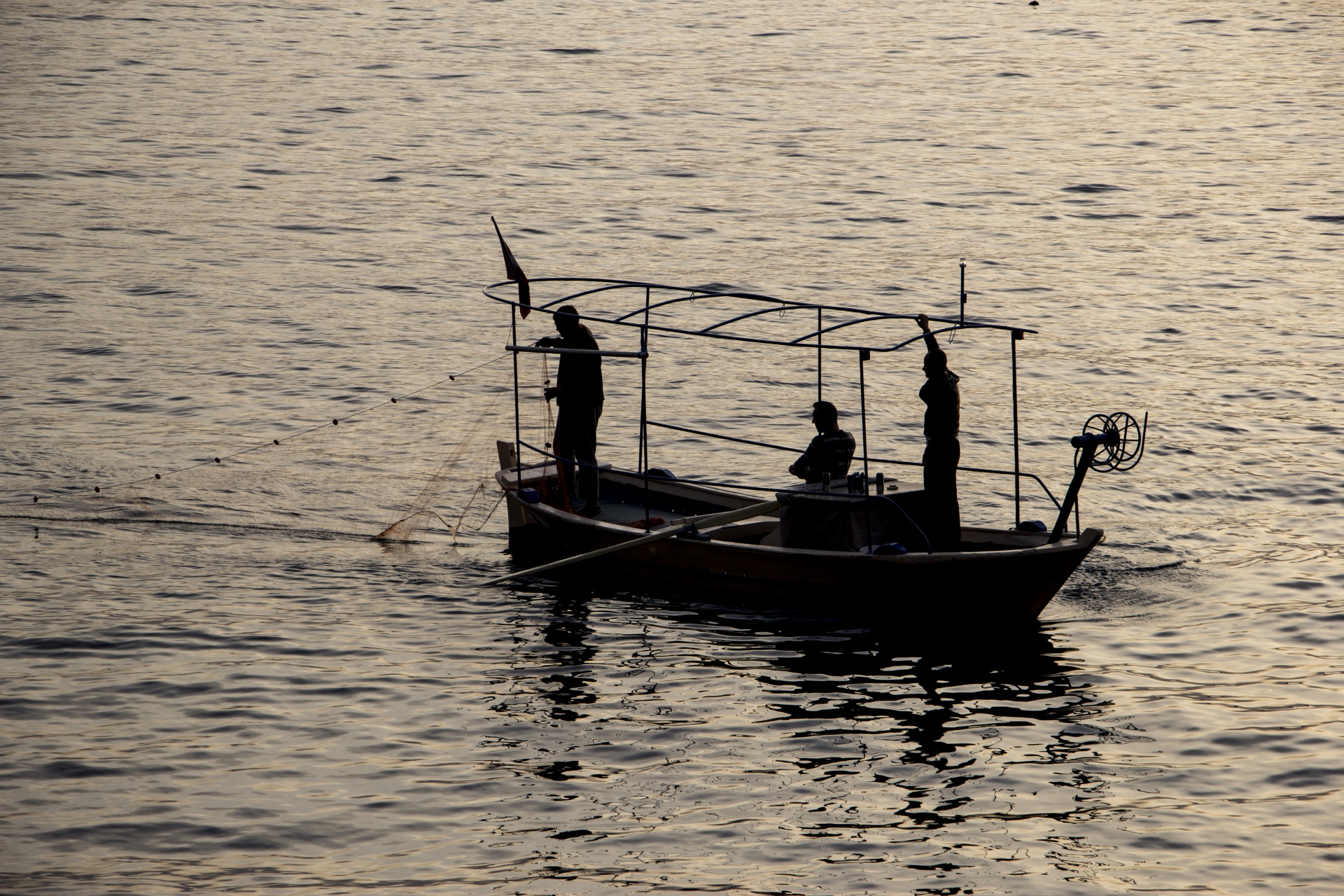 Fishers At Sea