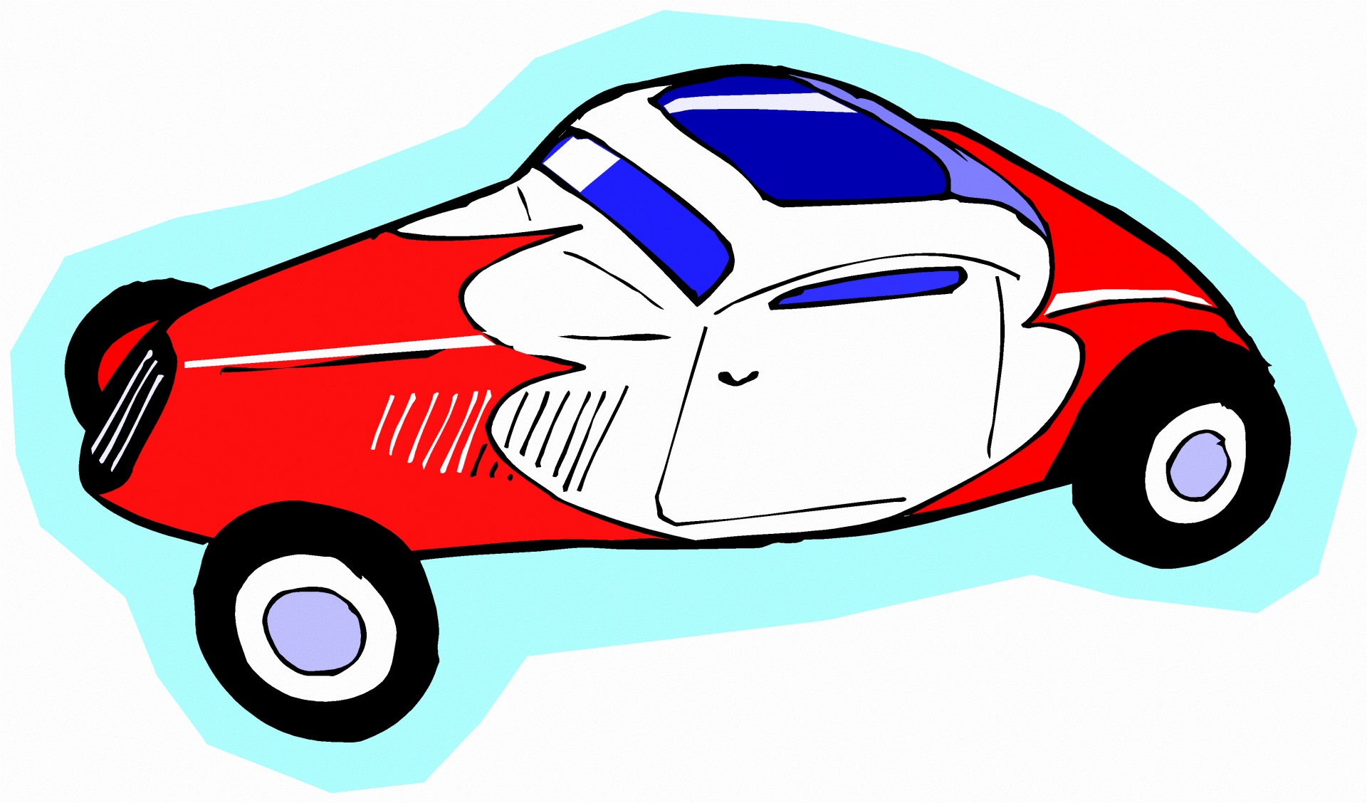 Sketch of a racer