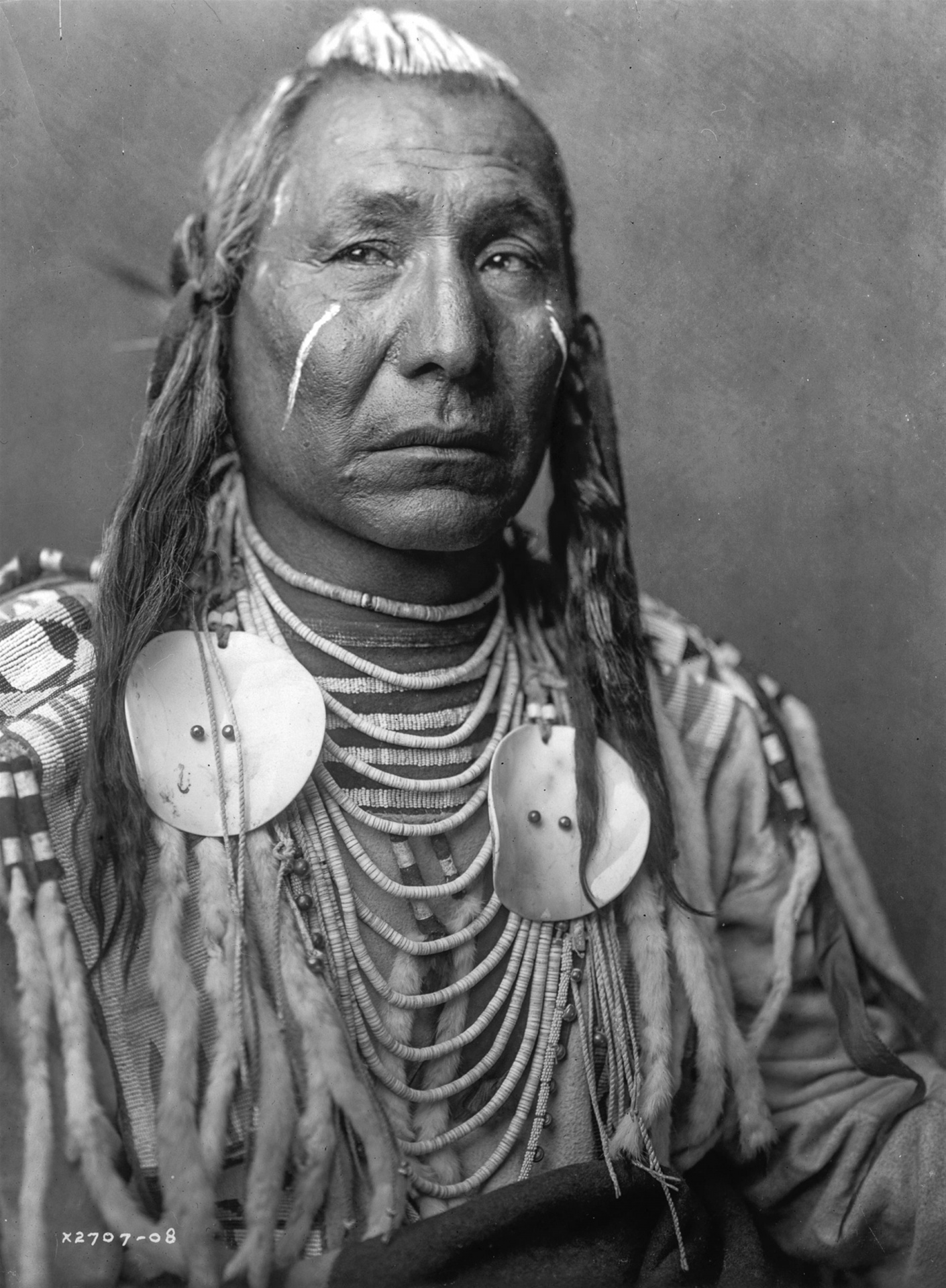 Historical Indian American Chief - beautiful vintage digital photography image. A view into the culture and traditions of Indo-Americans