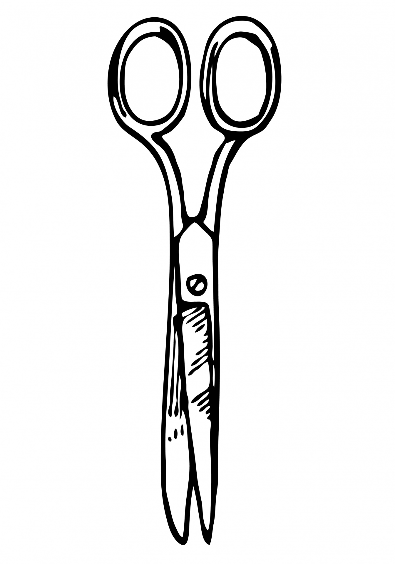 Scissors Clipart Illustration