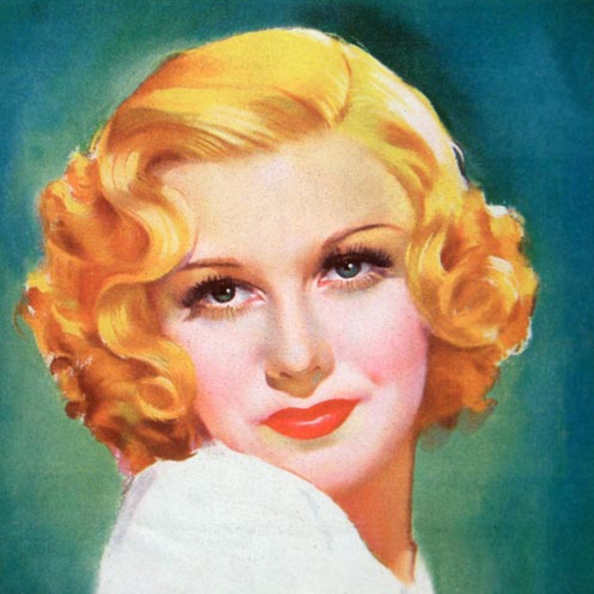 Vintage Beautiful Blonde Actress