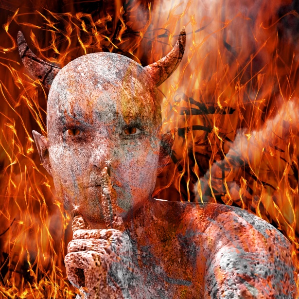 Teufel in der hölle Kostenloses Stock Bild - Public Domain Pictures