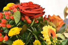 Bouquet In Orange Tones