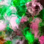 Abstract Background Green, Pink