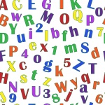 Alphabet Letters Background
