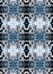 Blue Fresco Pattern