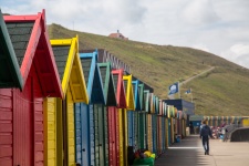 Colorful Beach Huts
