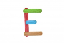 Colorful Letter E