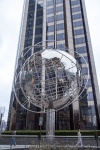 Columbus Circle Globe In Manhattan