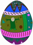Decorated Egg 9
