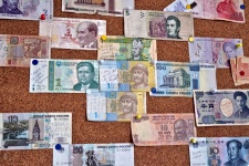 Different Countries Money Banknotes