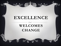 Excellence Change