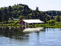 Farm Along The River