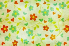 Floral Wallpaper Vintage Pattern
