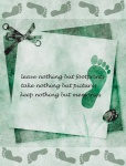 Footprints Motivational Words