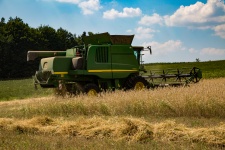 Grain Harvesting Combine