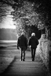 Old Couple On The Walk