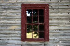 Old Weathered Wall And Window
