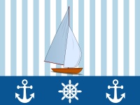 Yacht Nautical Wallpaper Design