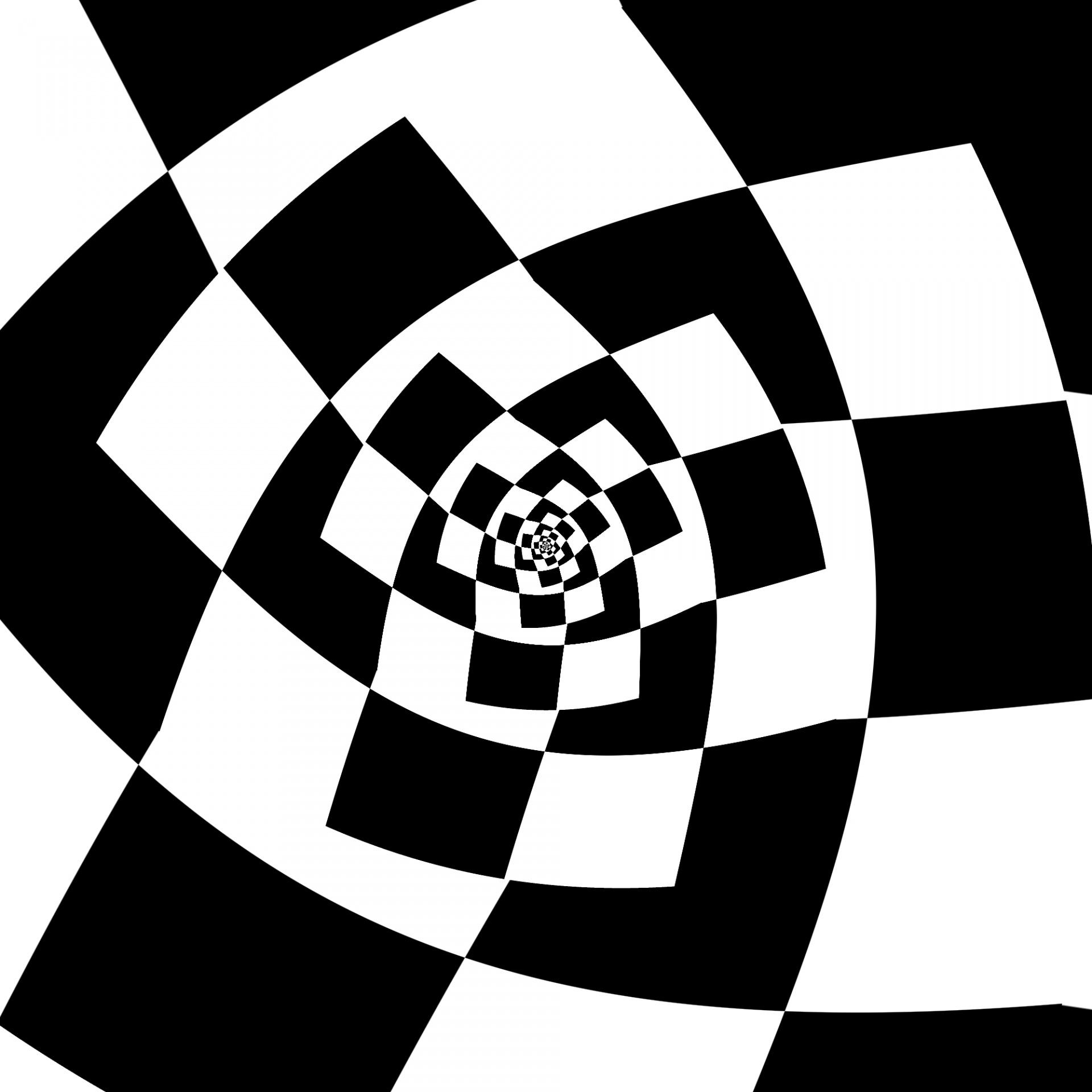 Checker Spiral