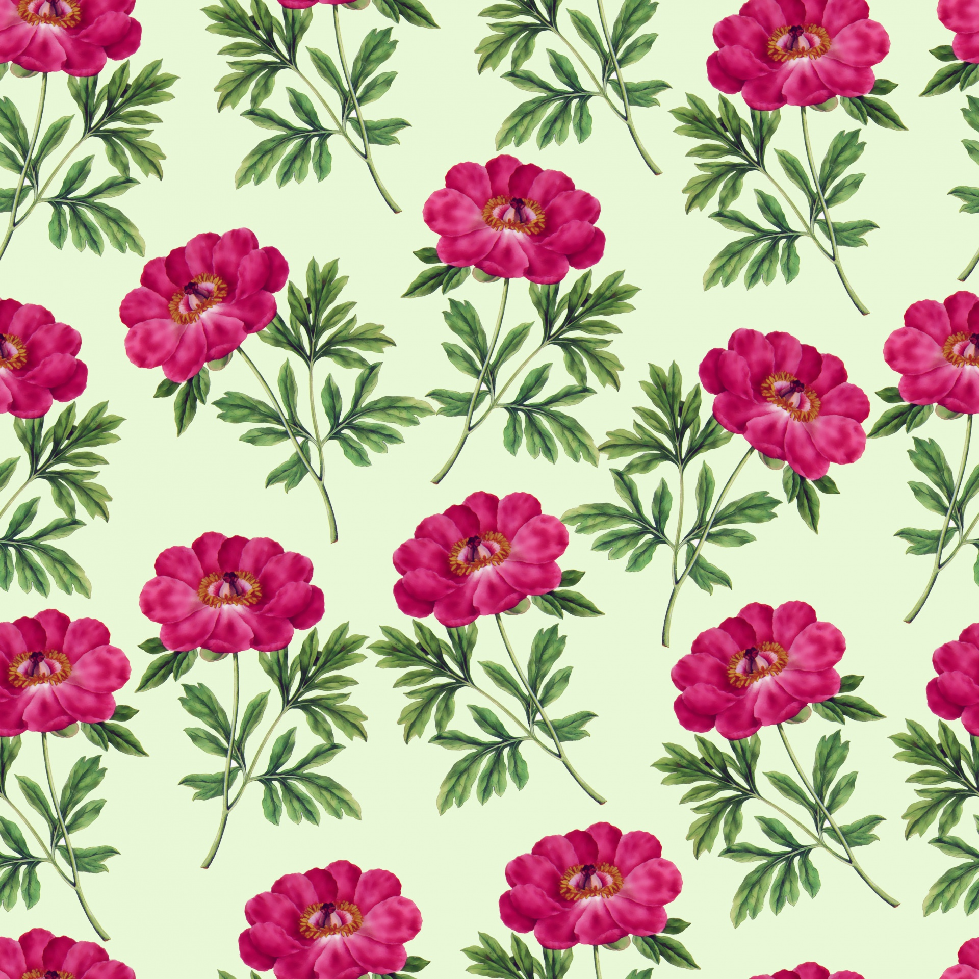 Floral Wallpaper Seamless Wallpaper