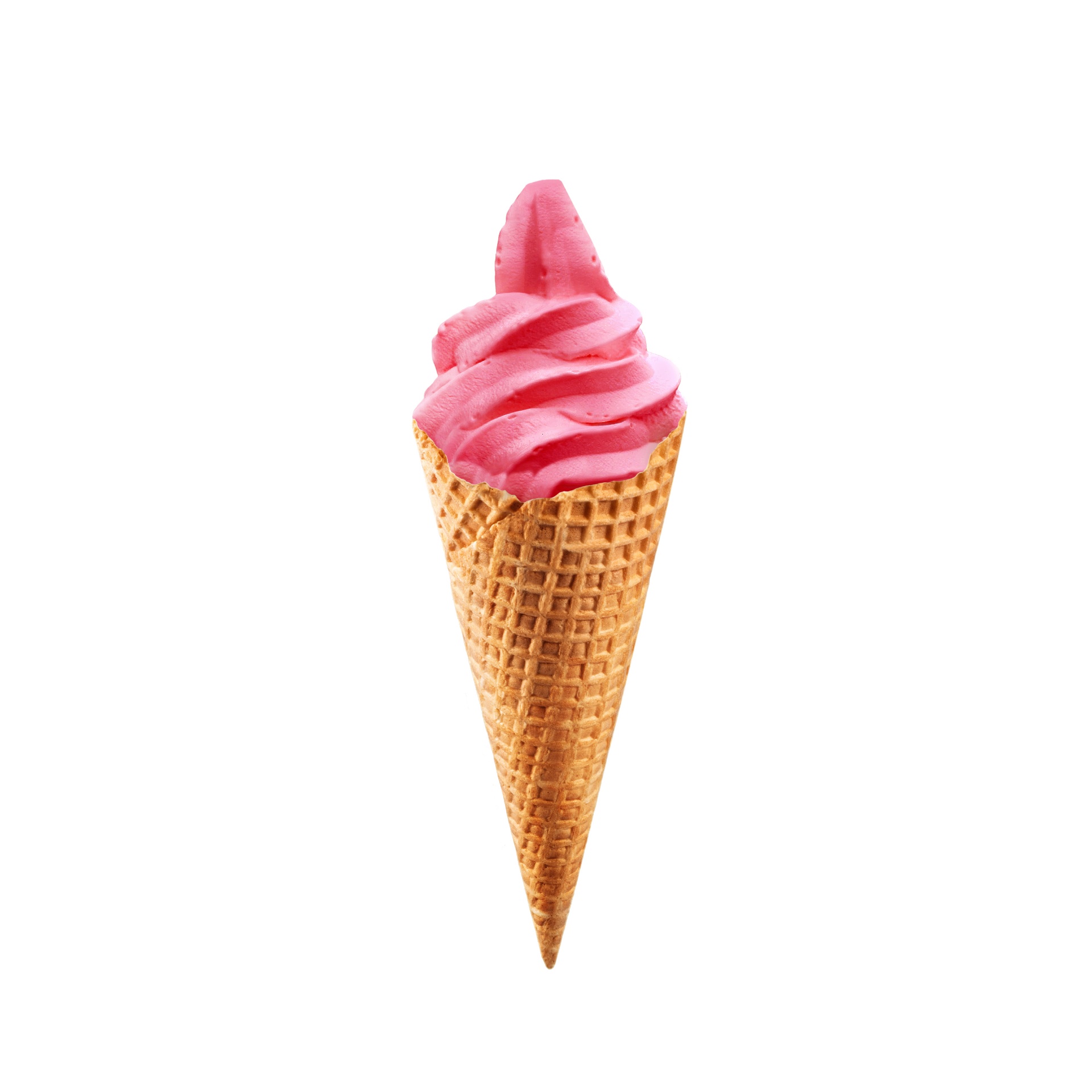 Ice Cream Berry Isolated