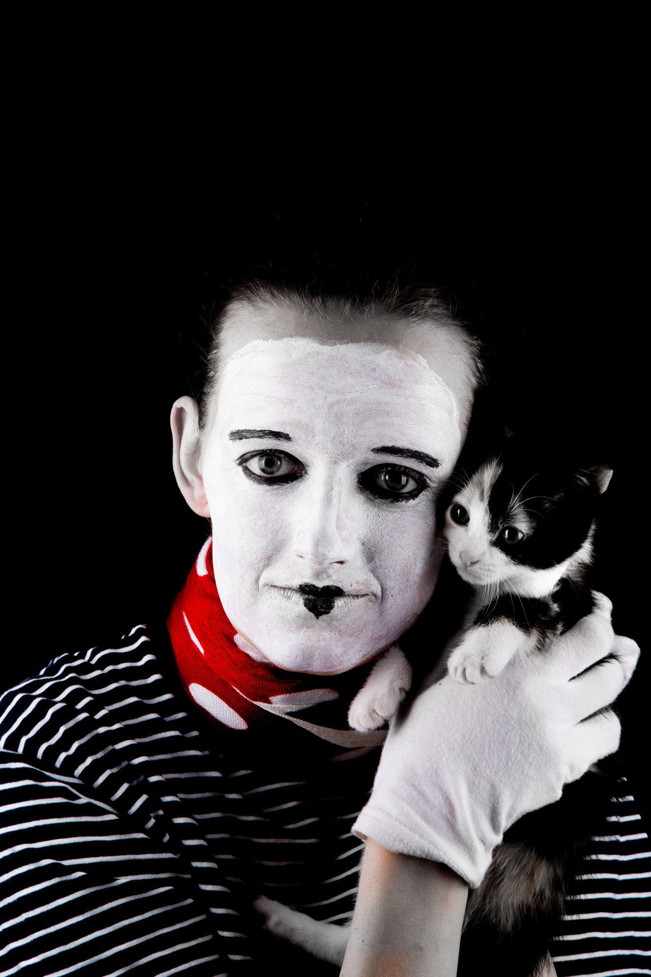 Mime With Cat