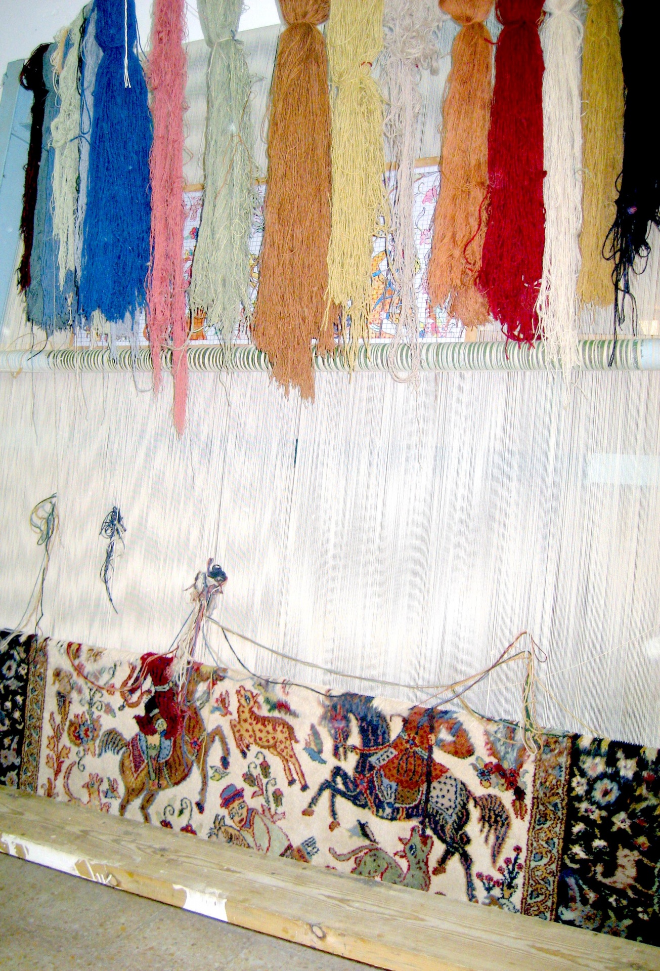 rug weaving in Egypt