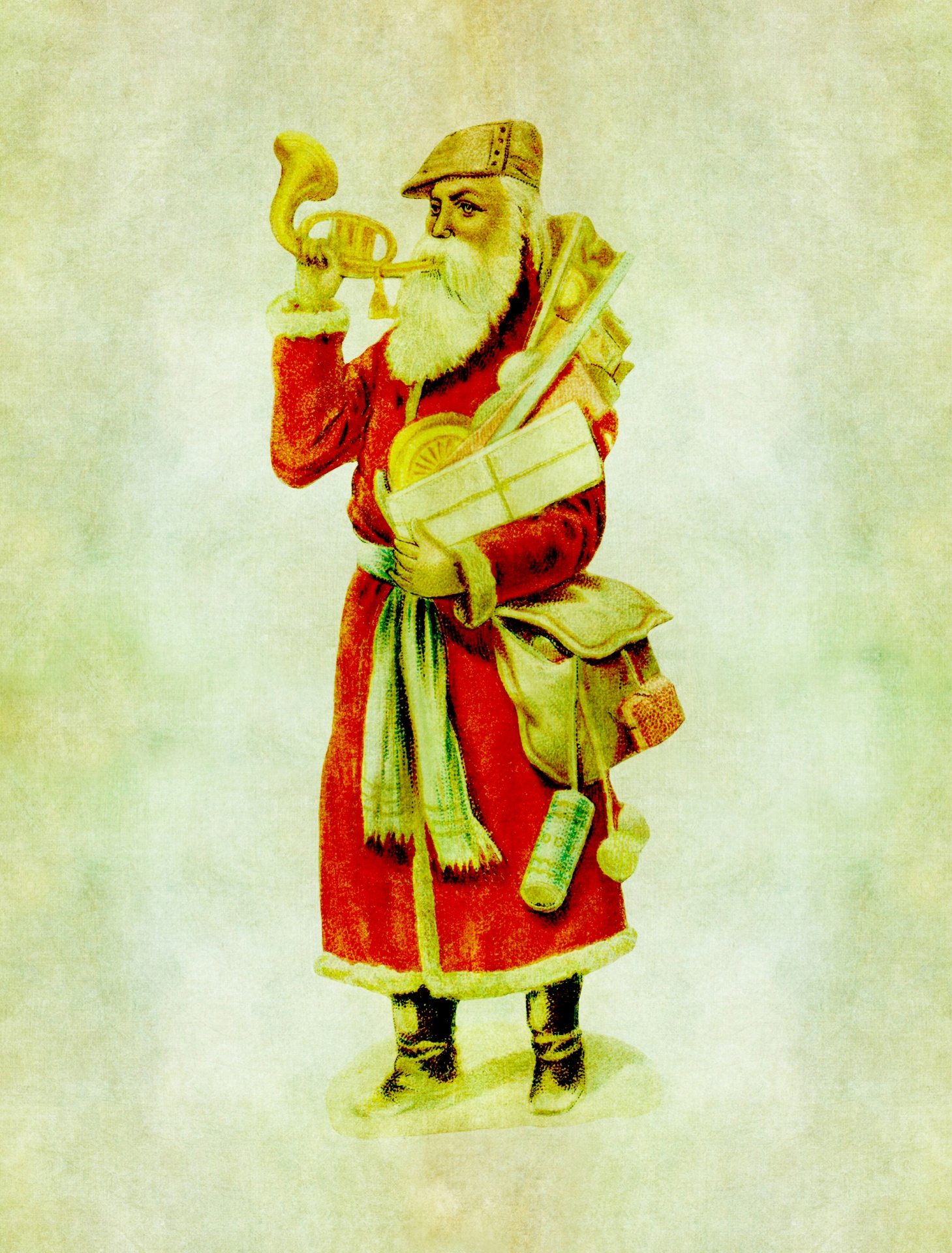 Vintage Santa Claus Illustration