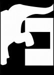 Alphabet Silhouette Letter E