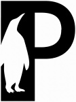 Alphabet Silhouette Letter P