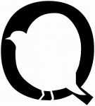 Alphabet Silhouette Letter Q