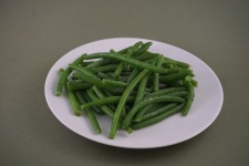 Plate Of Green Beans
