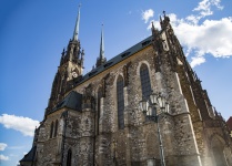 Cathedral In Brno, Czechia