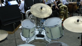 Drum Kit And Cymbals