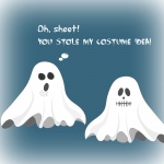 Free Halloween Ecard With Ghosts