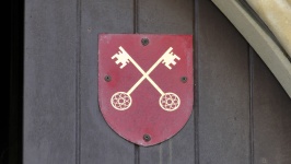 Freemasons Key Emblem Shield