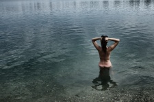 Girl In A Water