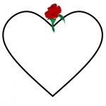 Heart N Red Rose