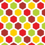 Hexagon Seamless Pattern Wallpaper