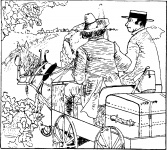 Men On A Wagon