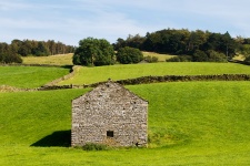 Old Stone Barn Landscape