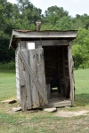 Old Wooden Outhouse
