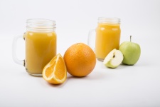 Orange Juice And Apple Juice