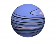 Round Blue Sphere