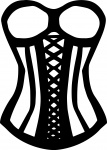 Simple Corset Drawing